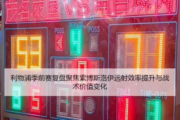 利物浦季前赛复盘聚焦索博斯洛伊远射效率提升与战术价值变化